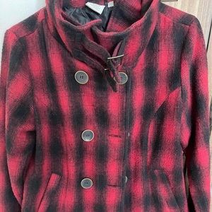 Rip Curl Juniors Plaid Jacket Size Large